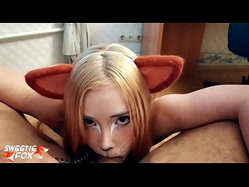 ❤️ Kitsune swallow dick agus cum ina bhéal ❤️  Porn álainn  ag ga.vbdsm.ru ❌❤
